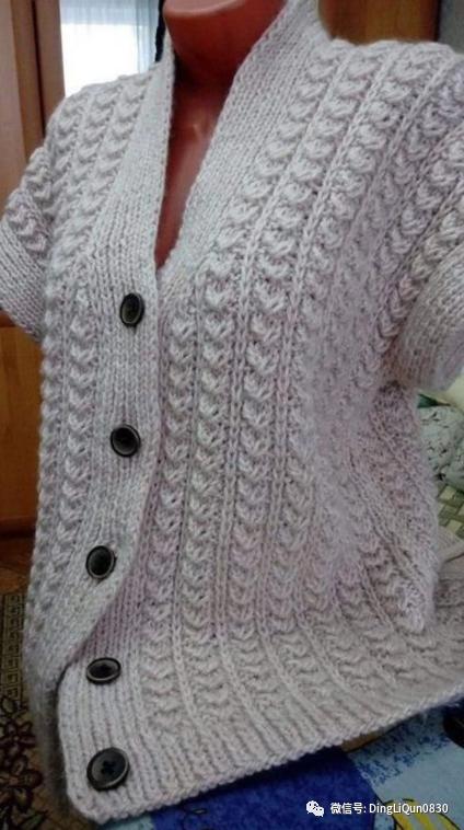 針織作品 35款時尚漂亮的馬甲樣品圖案